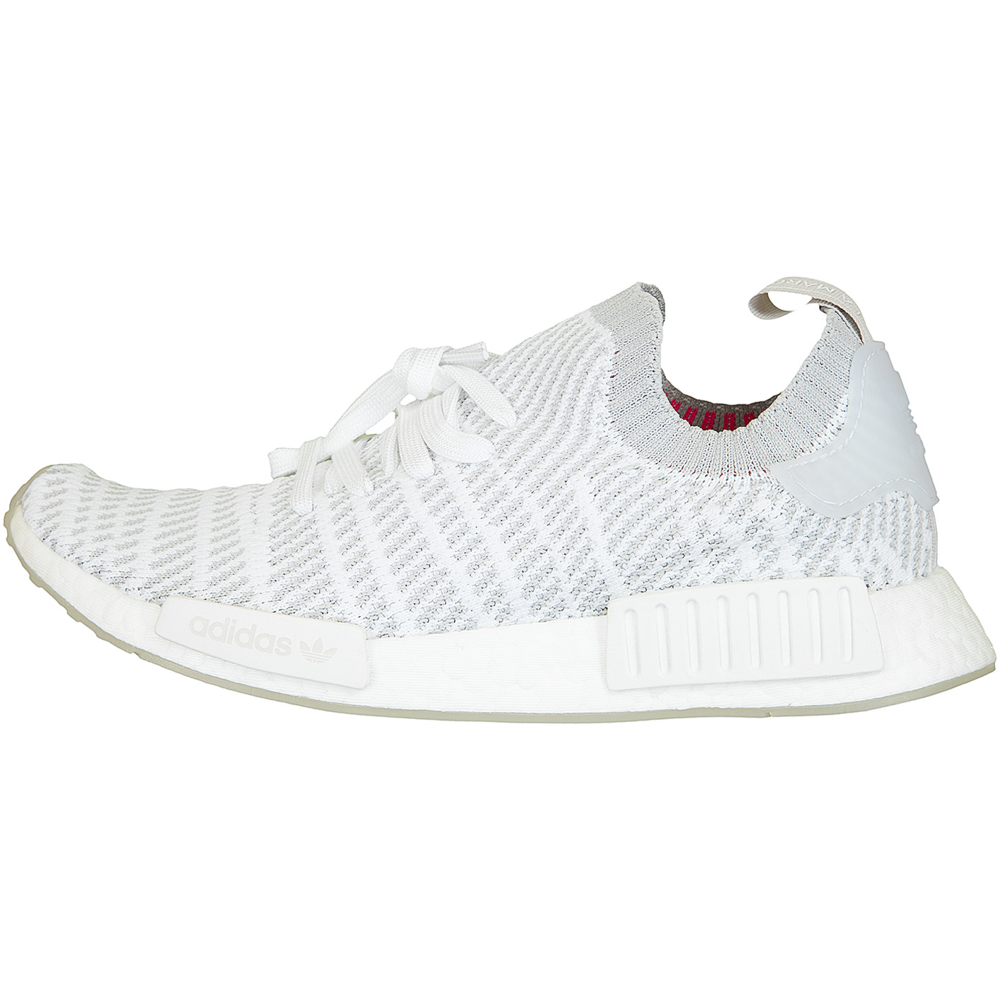 ☆ Adidas Originals Sneaker NMD R1 STLT Primeknit weiß/grau - hier bestellen!
