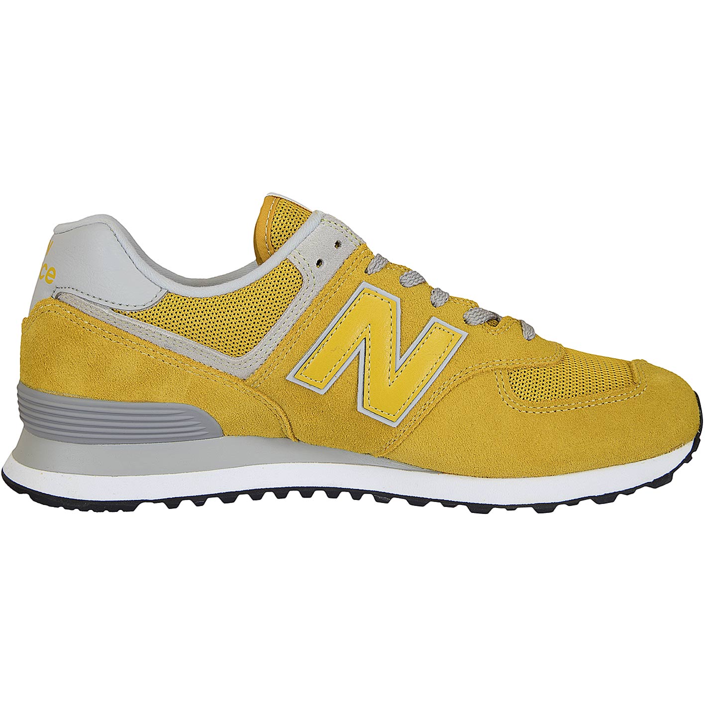 ☆ New Balance Sneaker 574 Wildleder/Mesh/Synthetik gelb - hier bestellen!