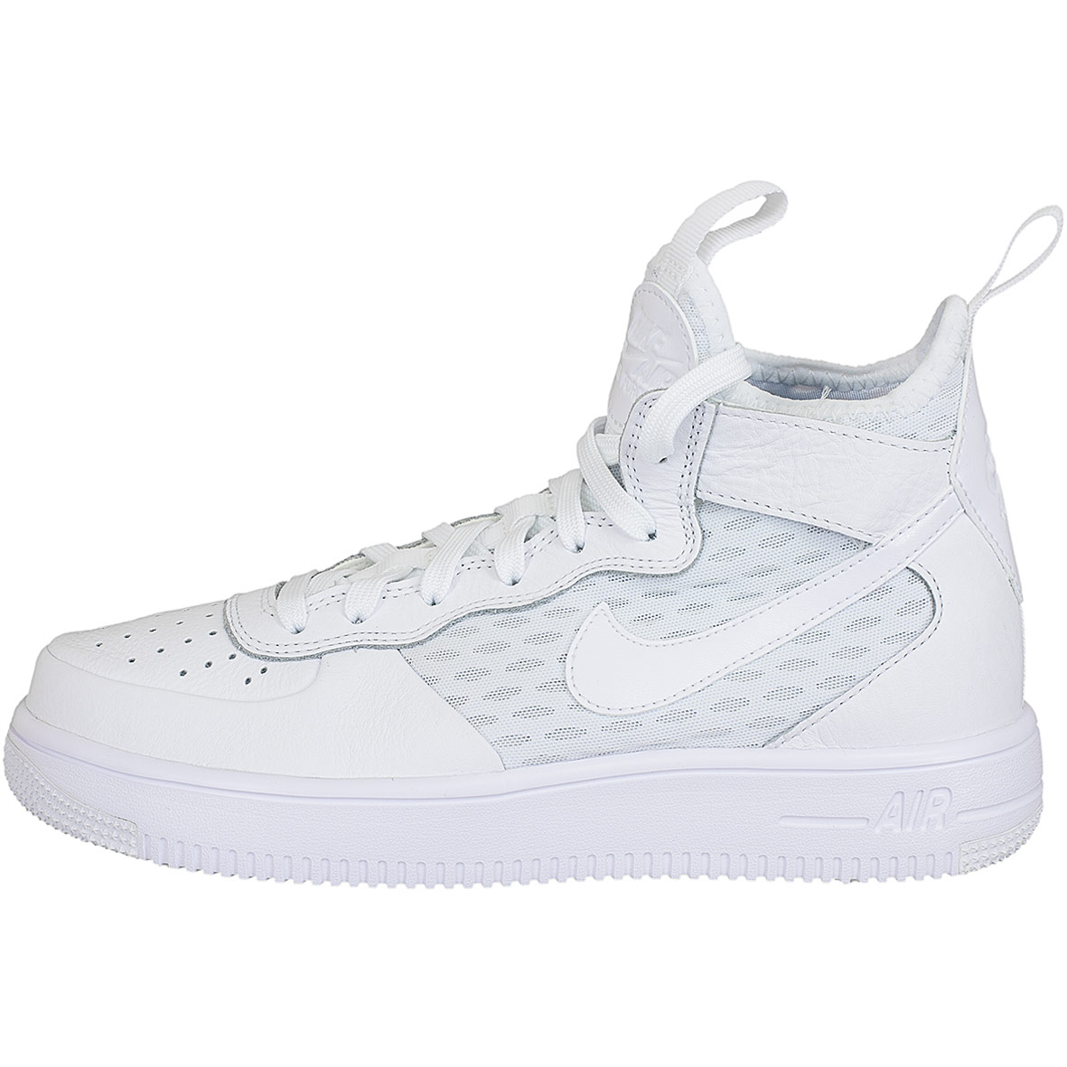 ☆ Nike Damen Sneaker Air Force 1 Ultraforce Mid weiß/weiß - hier bestellen!