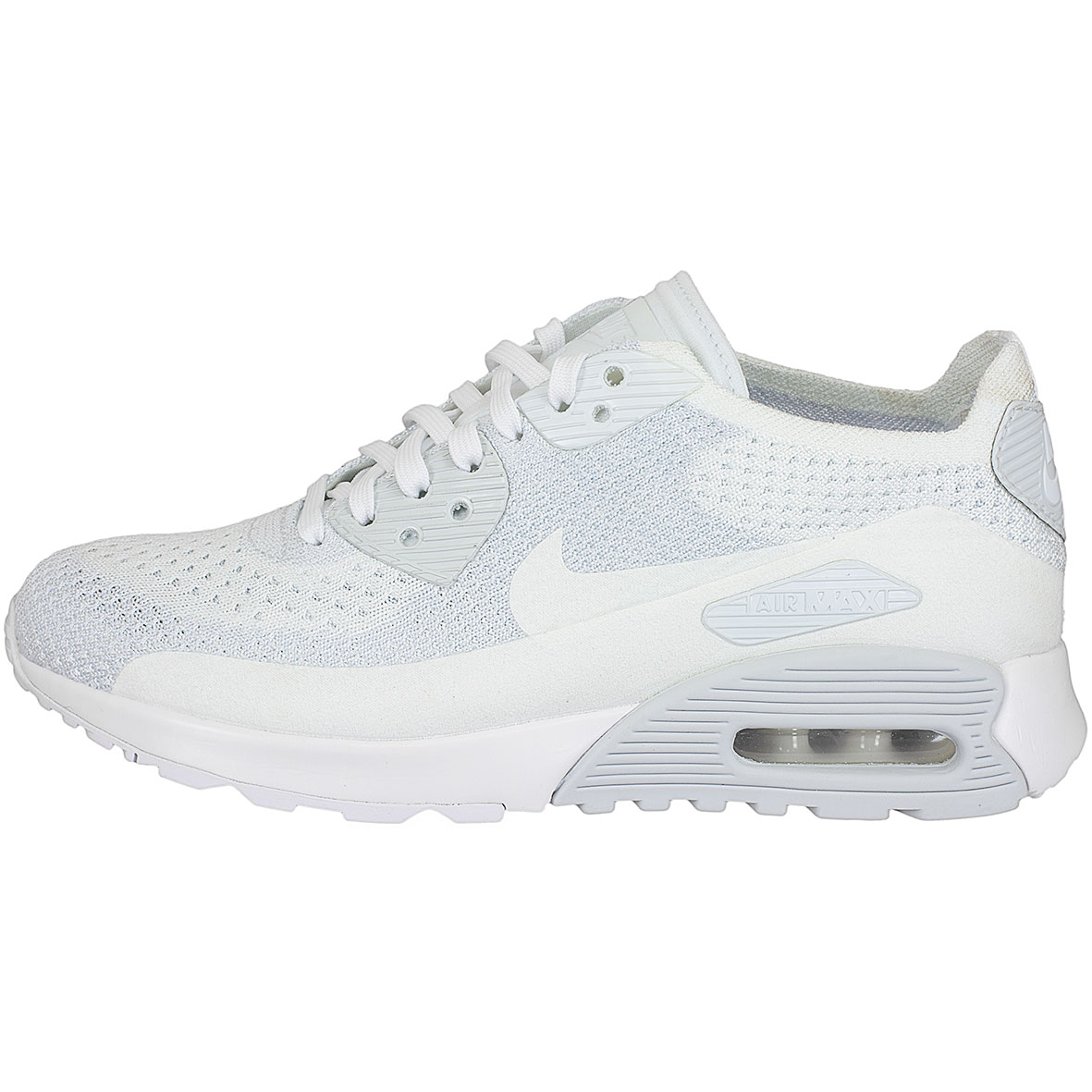 ☆ Nike Damen Sneaker Air Max 90 Ultra 2.0 Flyknit weiß/weiß - hier  bestellen!