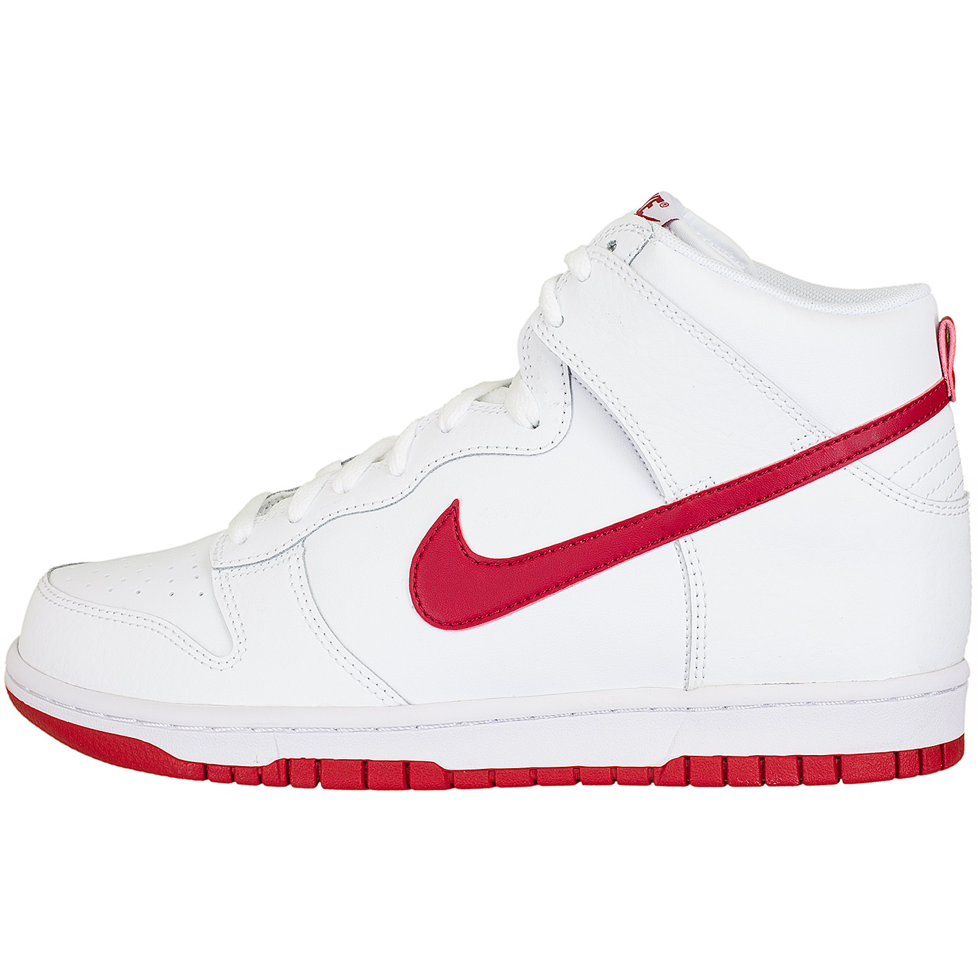 ☆ Nike Sneaker Dunk Hi weiß/rot - hier bestellen!