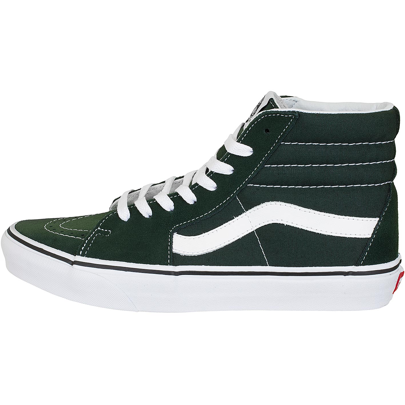 ☆ Vans Sneaker Sk8-Hi dunkelgrün/weiß - hier bestellen!