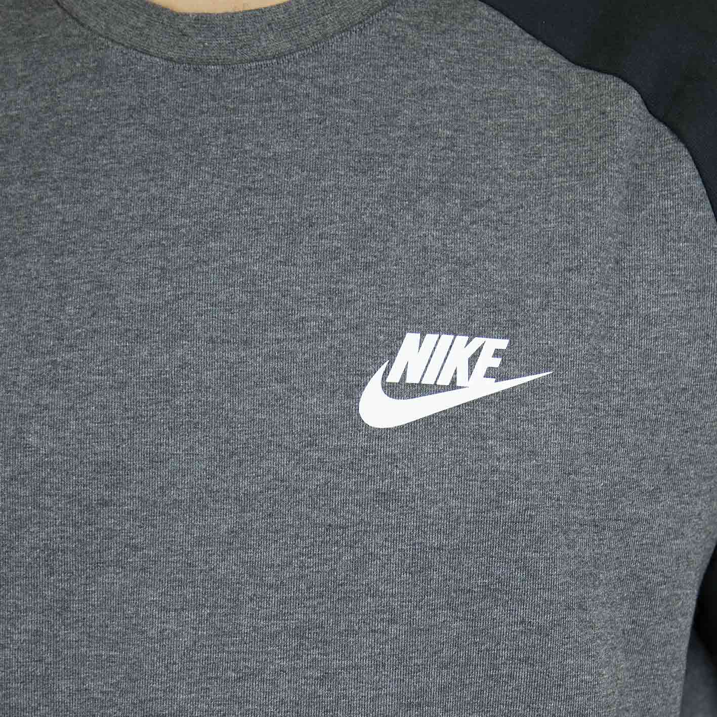☆ Nike Sweatshirt Advance 15 Fleece dunkelgrau/weiß - hier bestellen!