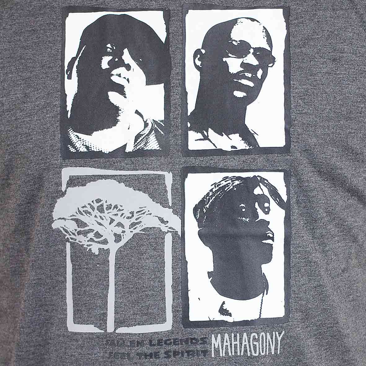 ☆ Mahagony T-Shirt Legends schwarz meliert - hier bestellen!