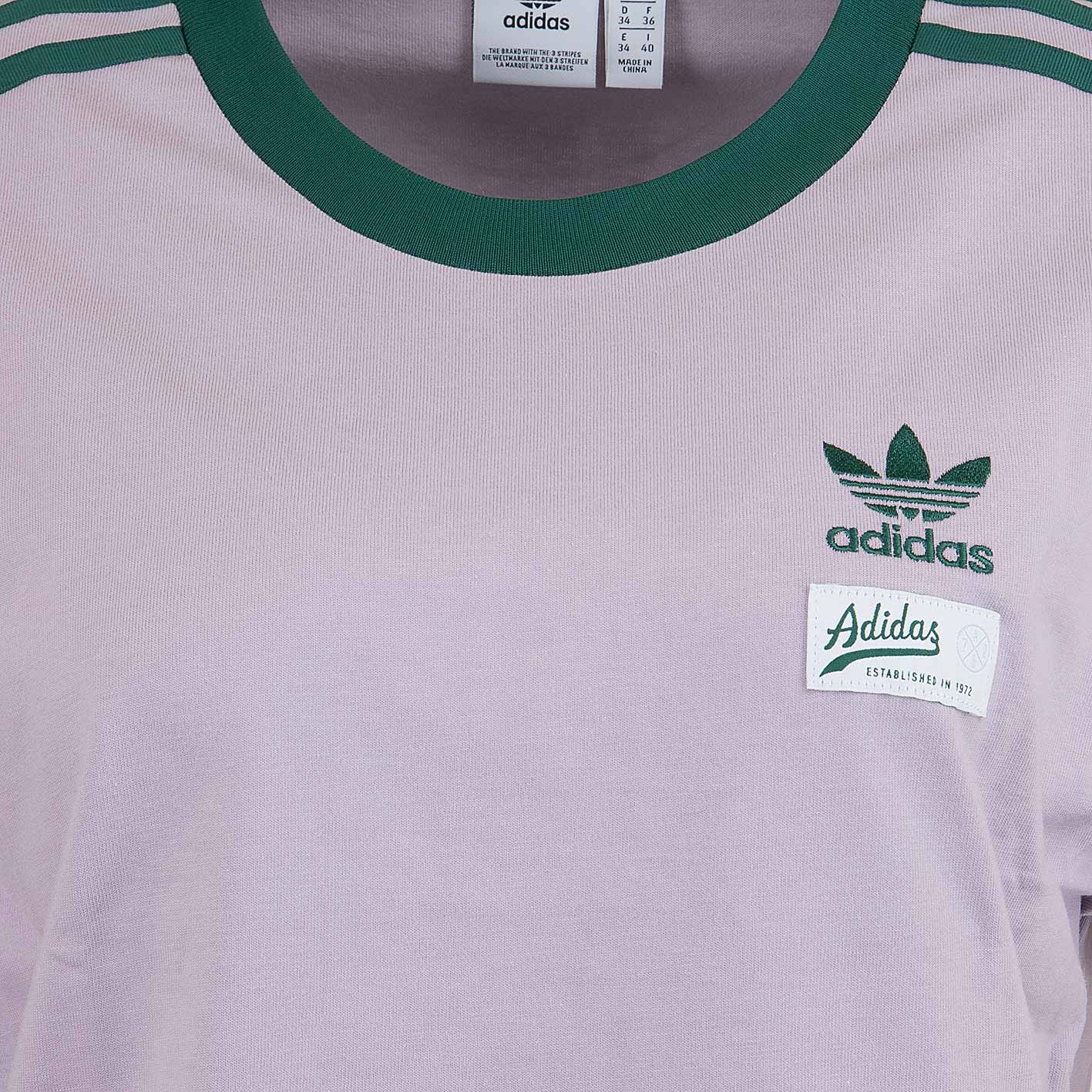 ☆ Adidas Originals Damen T-Shirt 3-Stripes lila - hier bestellen!