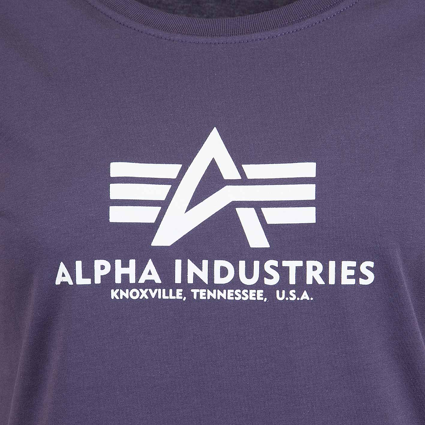 ☆ Alpha Industries Damen T-Shirt New Basic lila - hier bestellen!