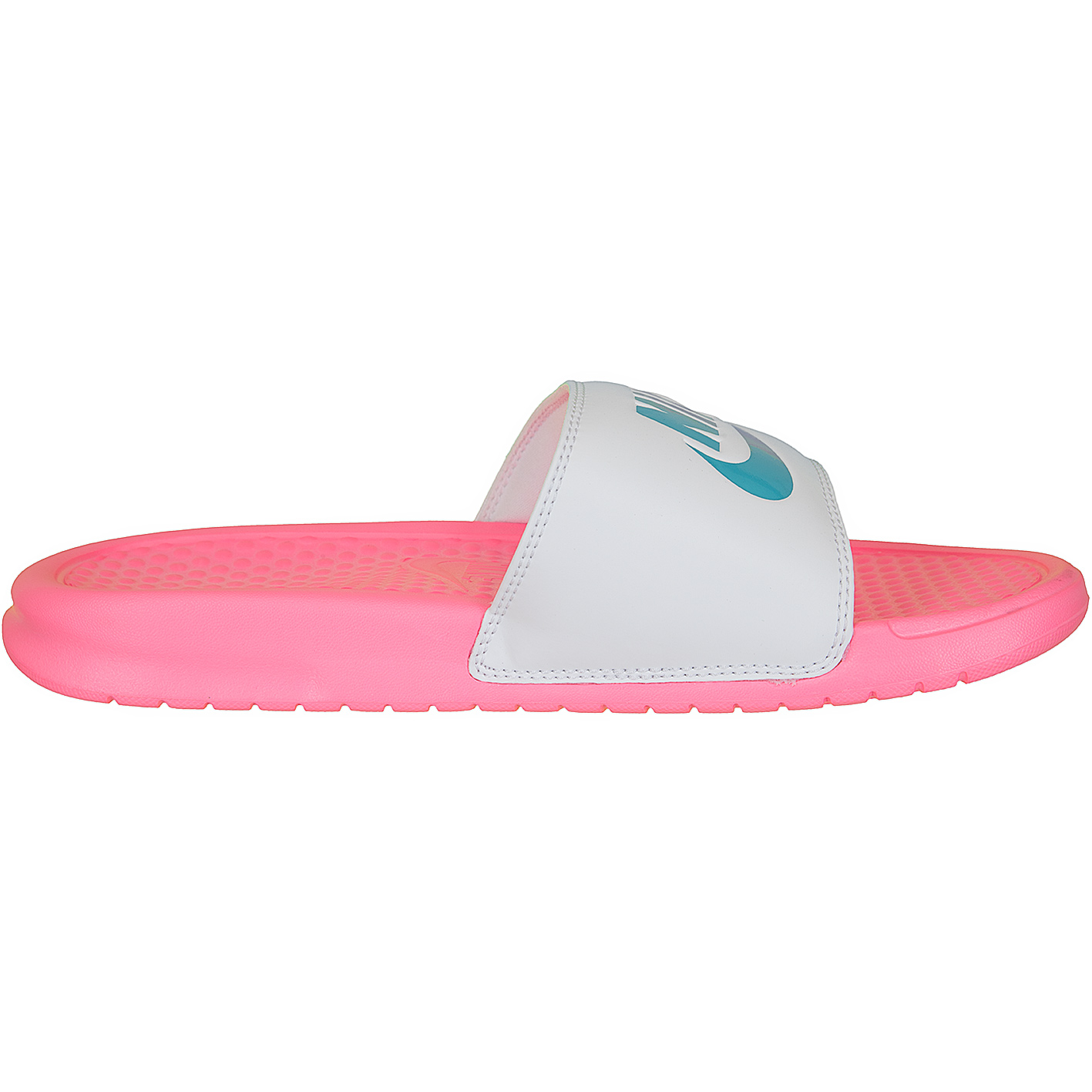 ☆ Nike Damen Badelatschen Benassi Just Do It pink/weiß - hier bestellen!