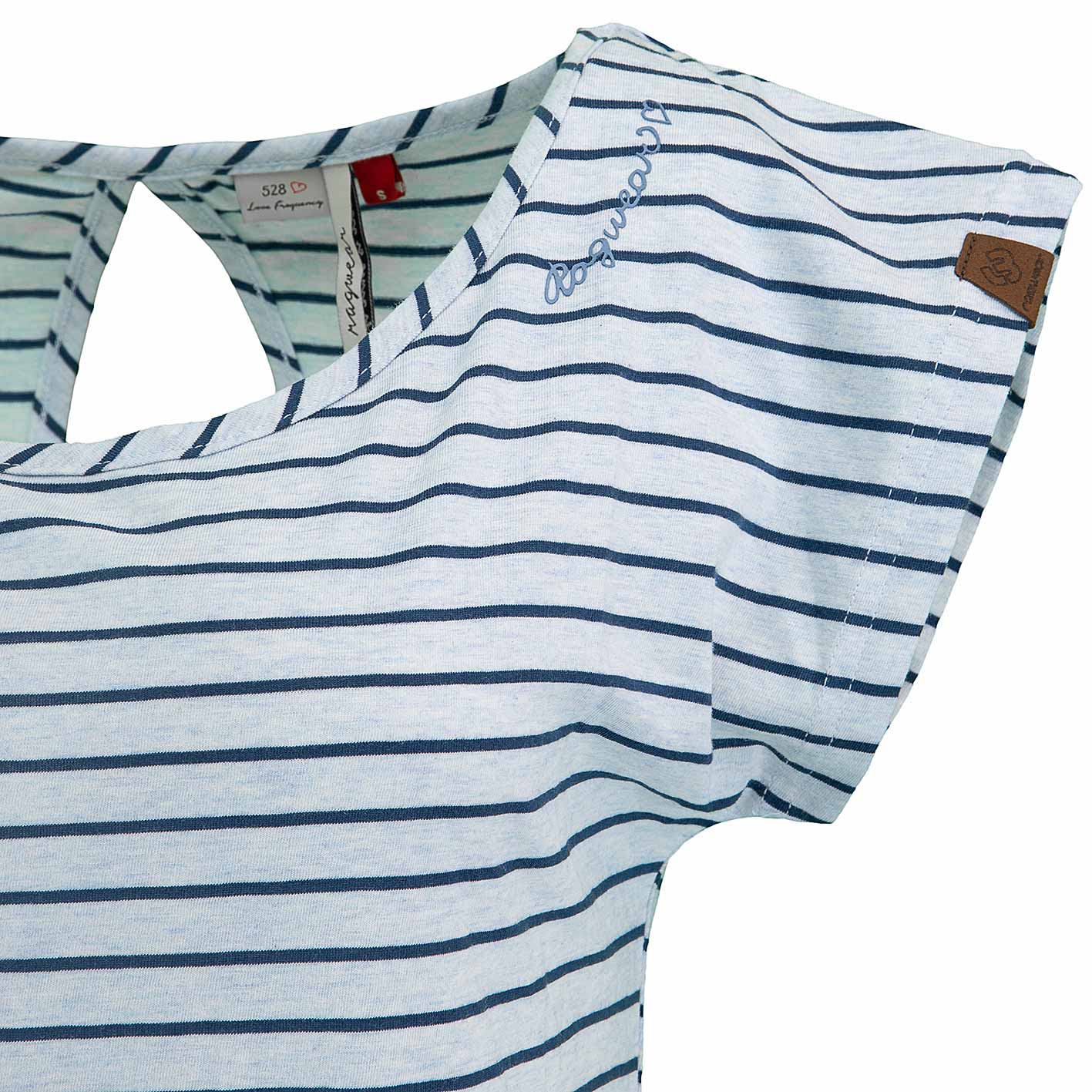 ☆ Ragwear Kleid Soho Stripes hellblau - hier bestellen!