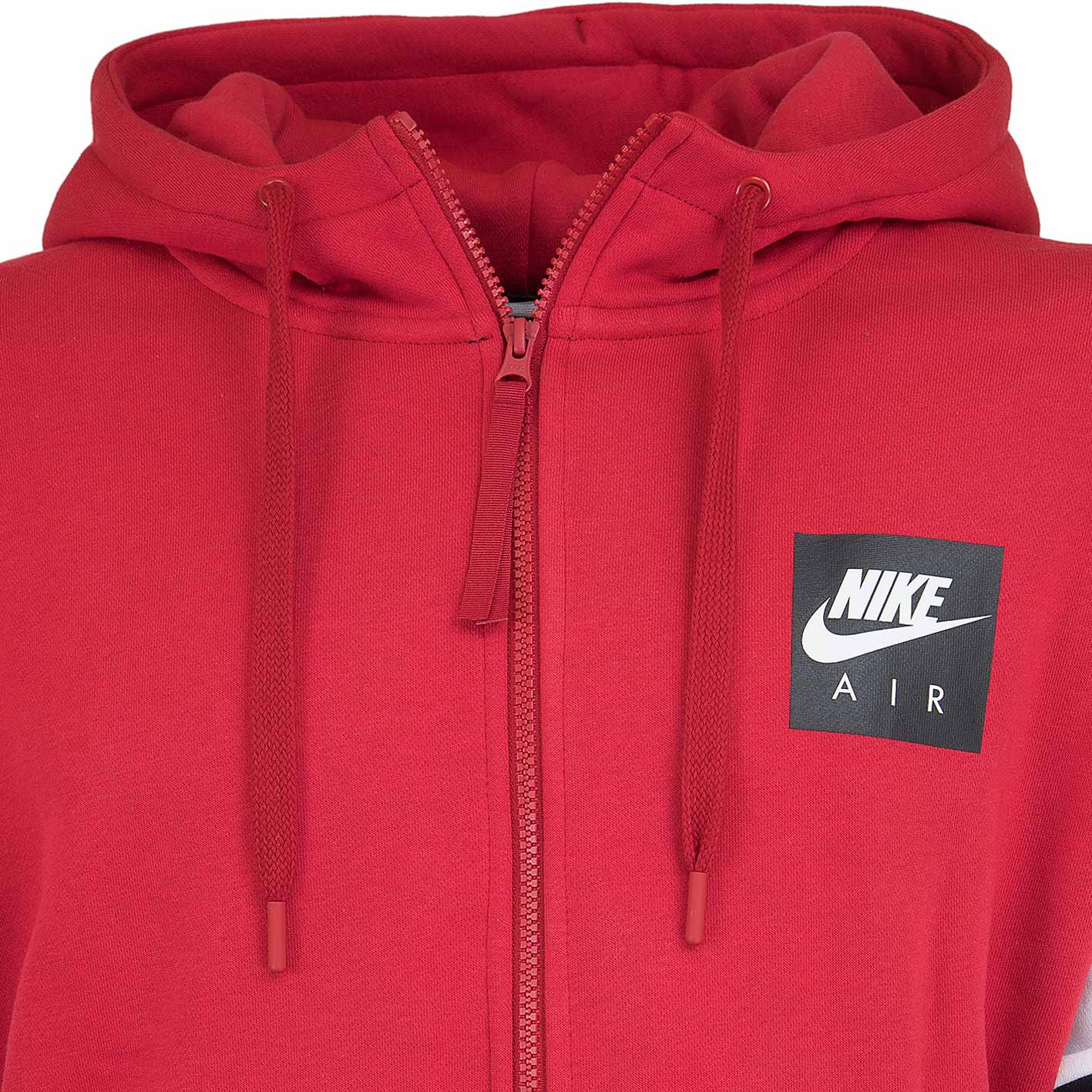 ☆ Nike Zip-Hoody Air rot/weiß - hier bestellen!
