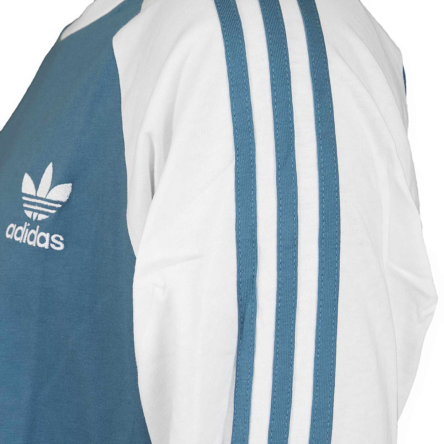 ☆ Adidas Originals Longsleeve 3-Stripes blau - hier bestellen!