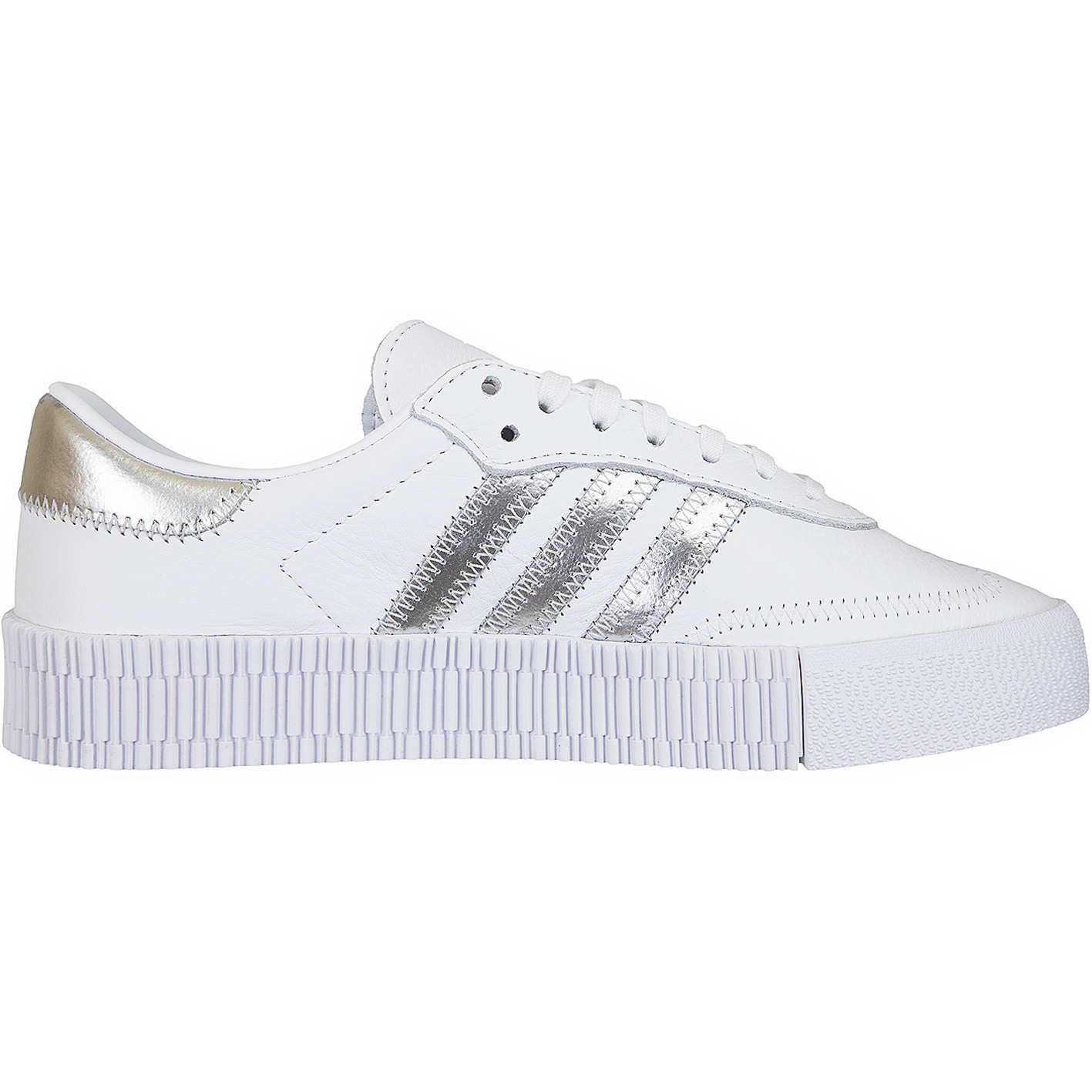 ☆ Adidas Originals Damen Sneaker Sambarose weiß/silber - hier bestellen!