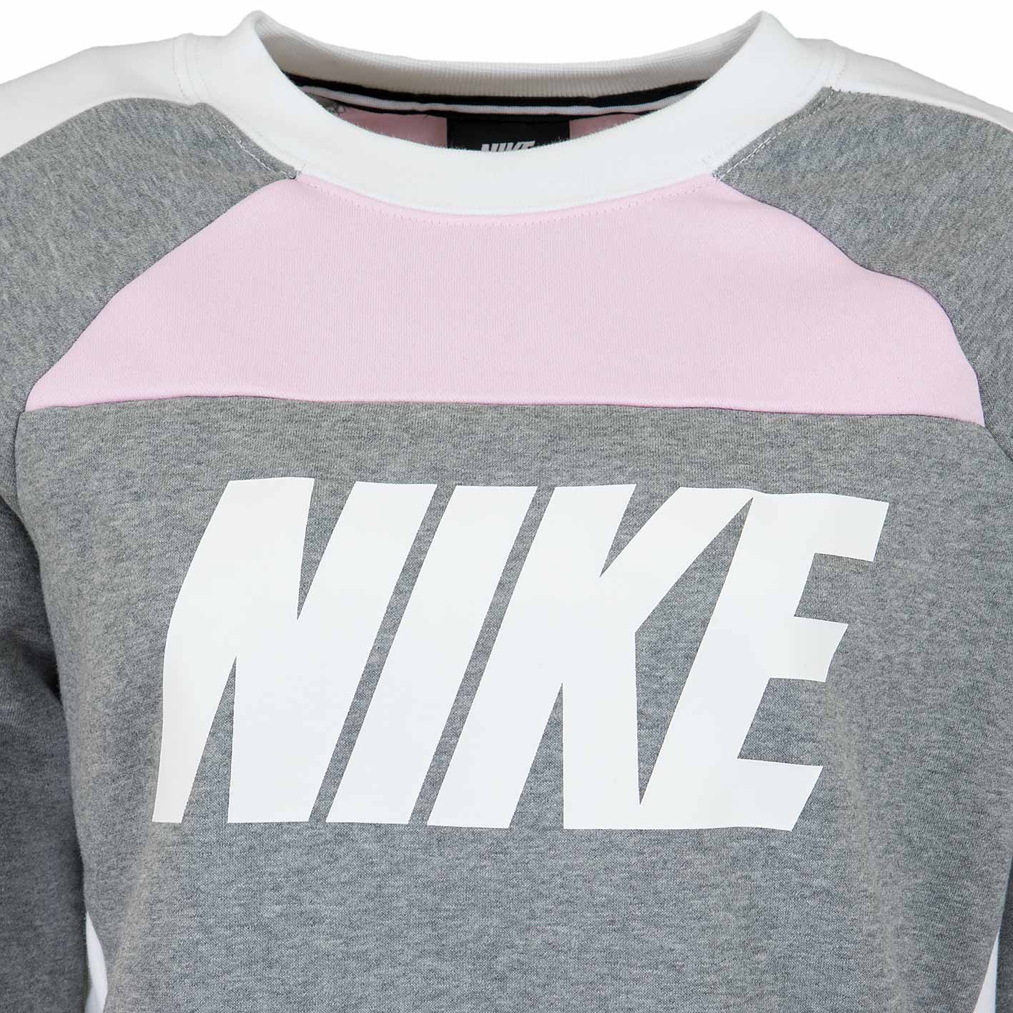 ☆ Nike Damen Sweatshirt CB Fleece pink/weiß - hier bestellen!