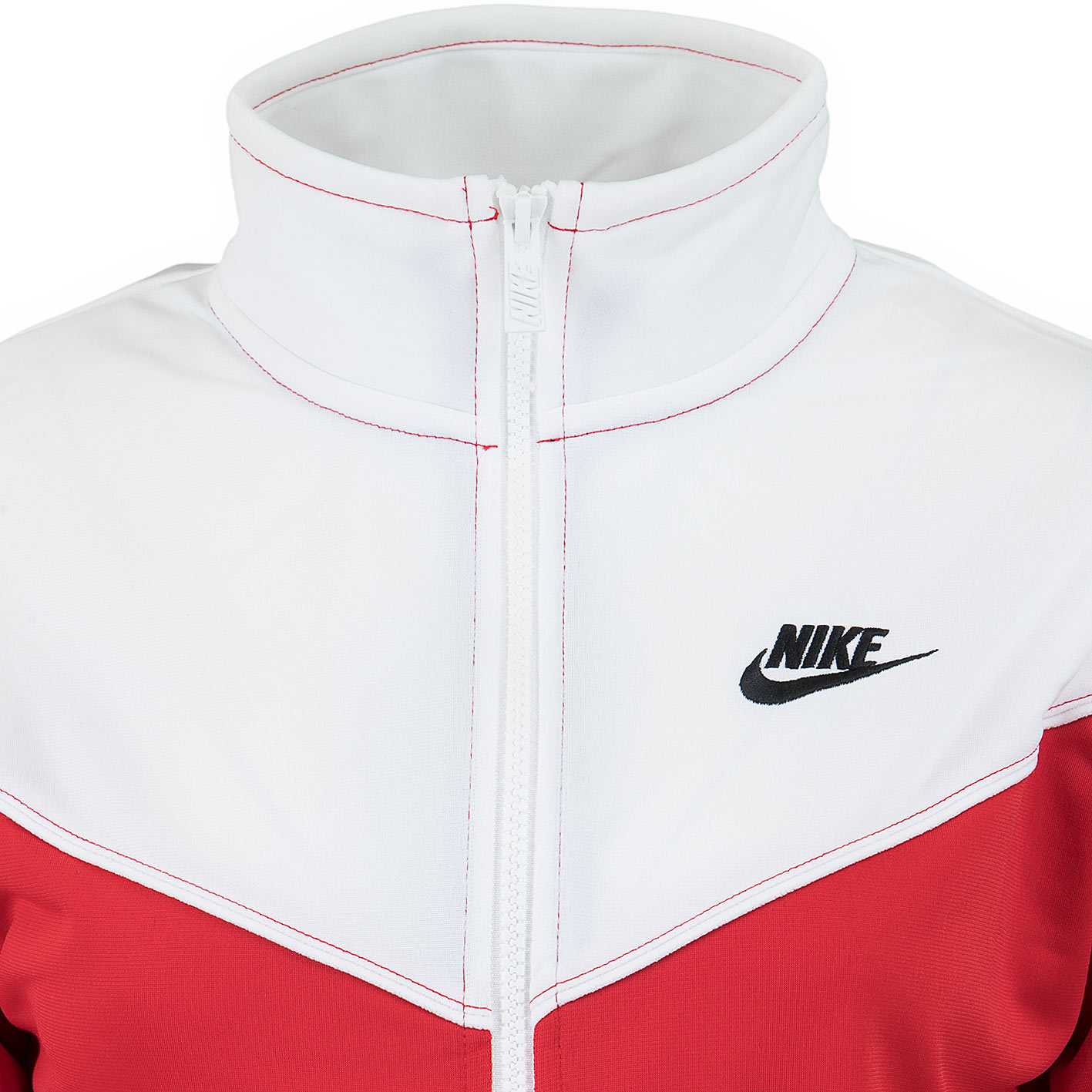 ☆ Nike Damen Trainingsjacke Heritage rot/weiß - hier bestellen!