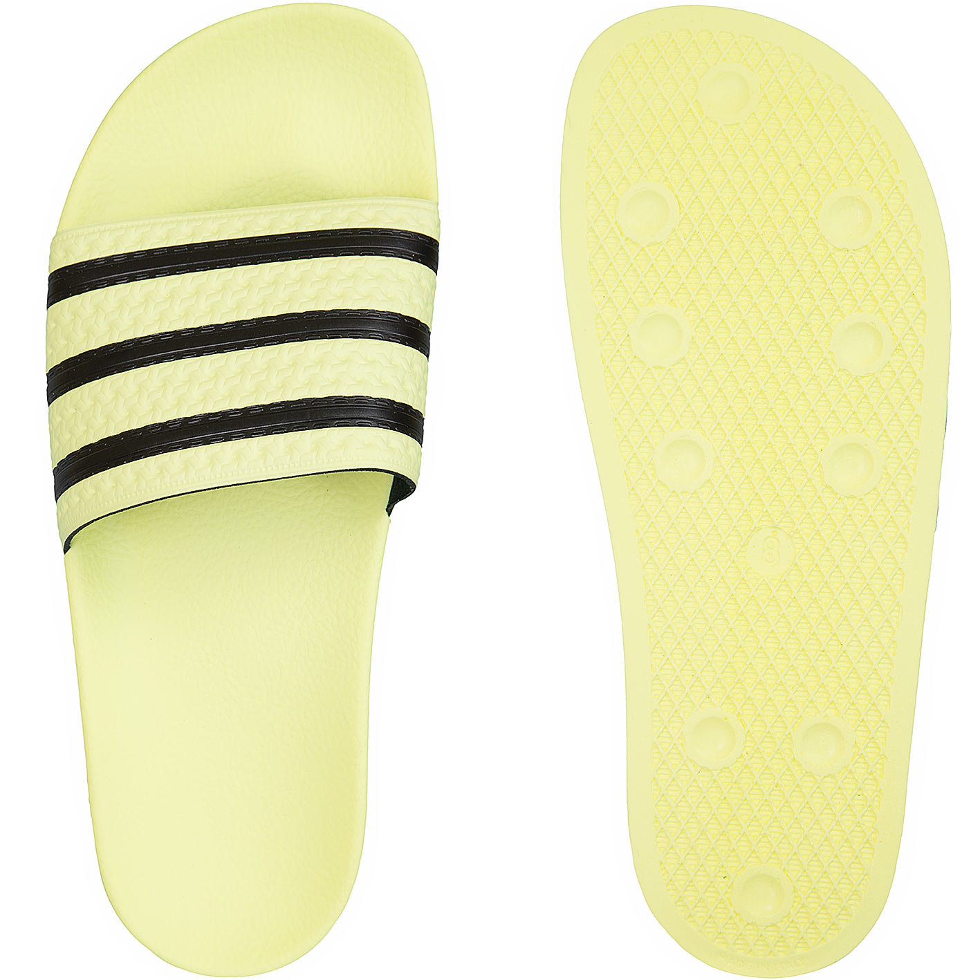 ☆ Adidas Originals Damen Badelatschen Adilette gelb/schwarz - hier  bestellen!