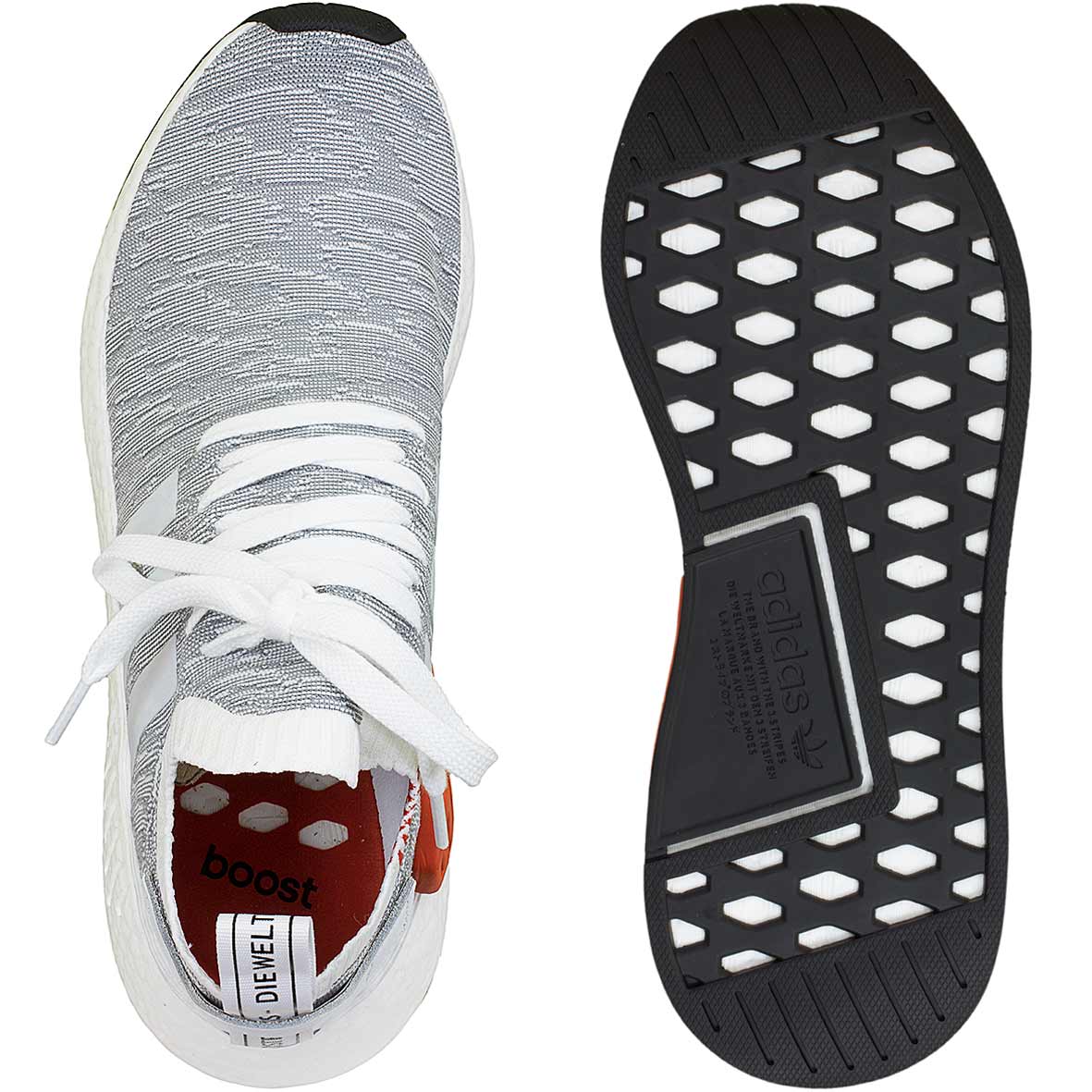 ☆ Adidas Originals Sneaker NMD R2 Primeknit weiß/schwarz - hier bestellen!