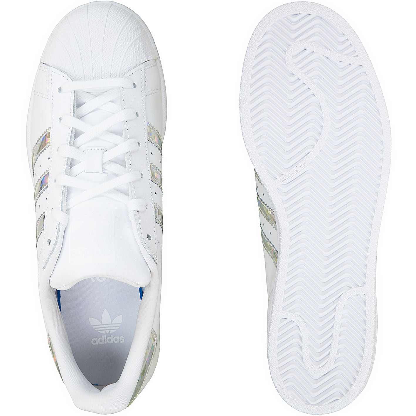 ☆ Adidas Originals Damen Sneaker Superstar weiß/silber - hier bestellen!