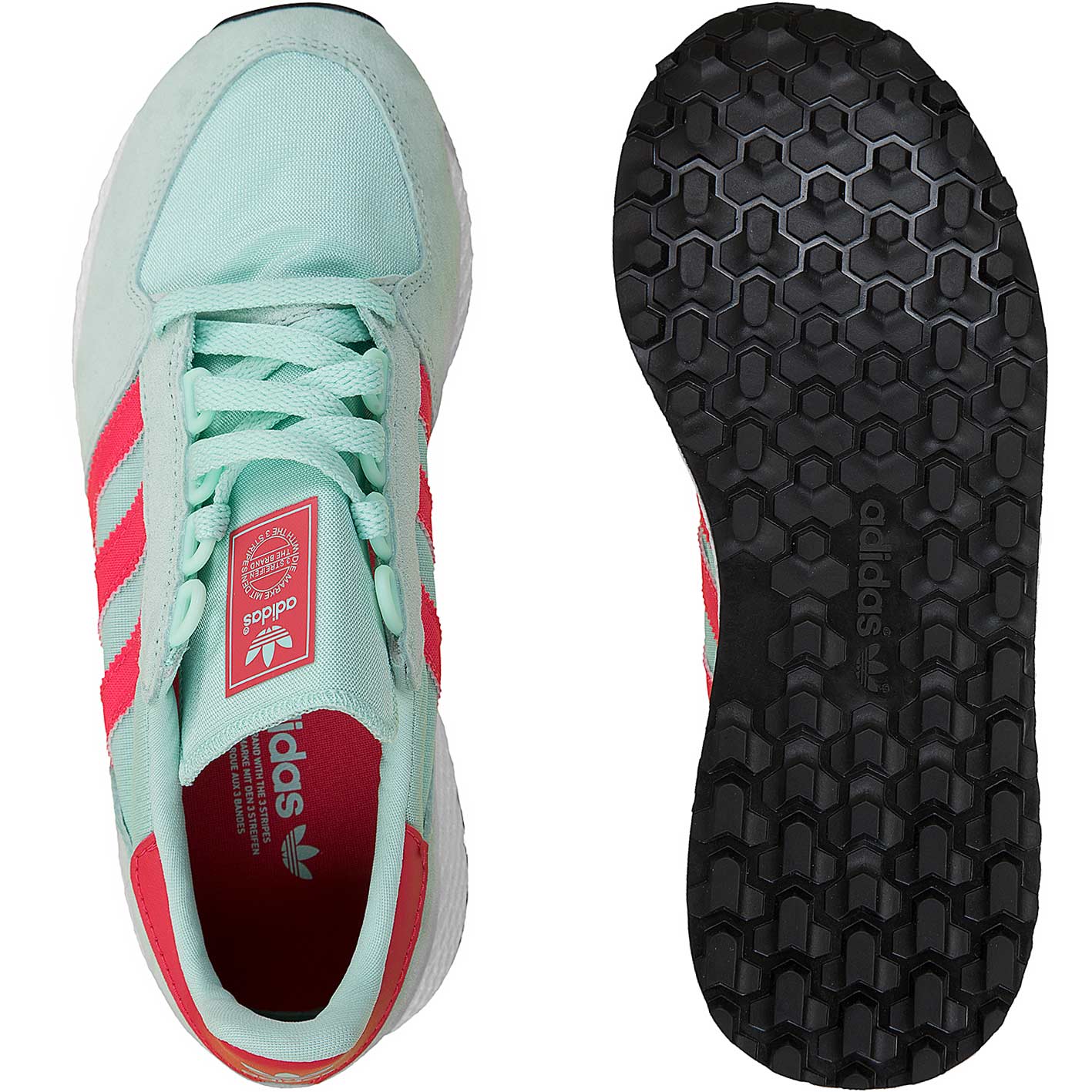 ☆ Adidas Originals Damen Sneaker Forest Grove mint/pink - hier bestellen!