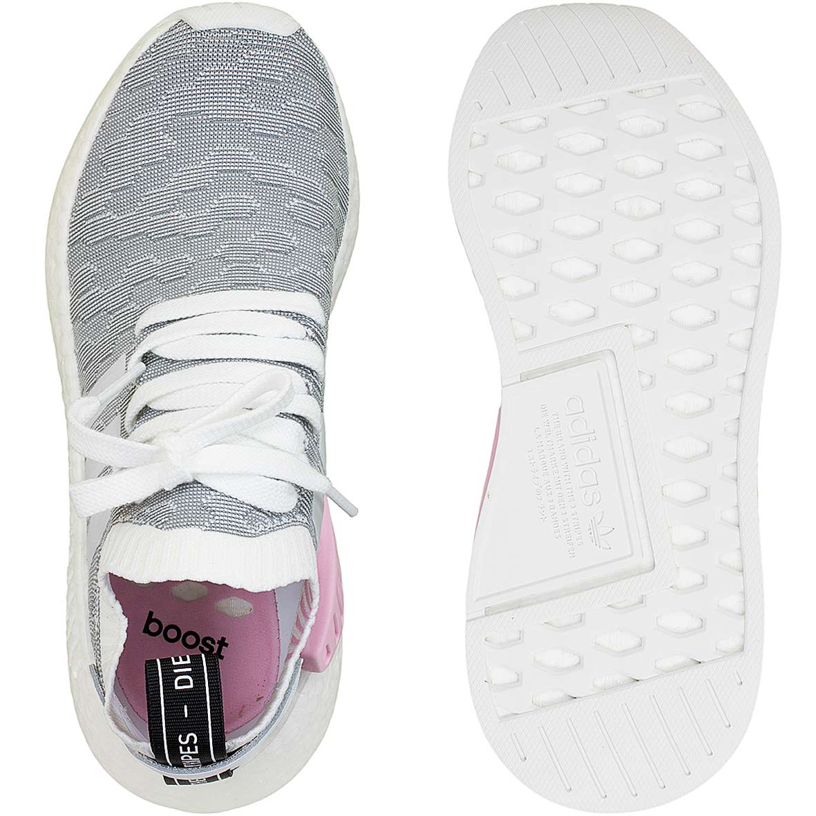 ☆ Adidas Originals Damen Sneaker NMD R2 Primeknit weiß/schwarz - hier  bestellen!