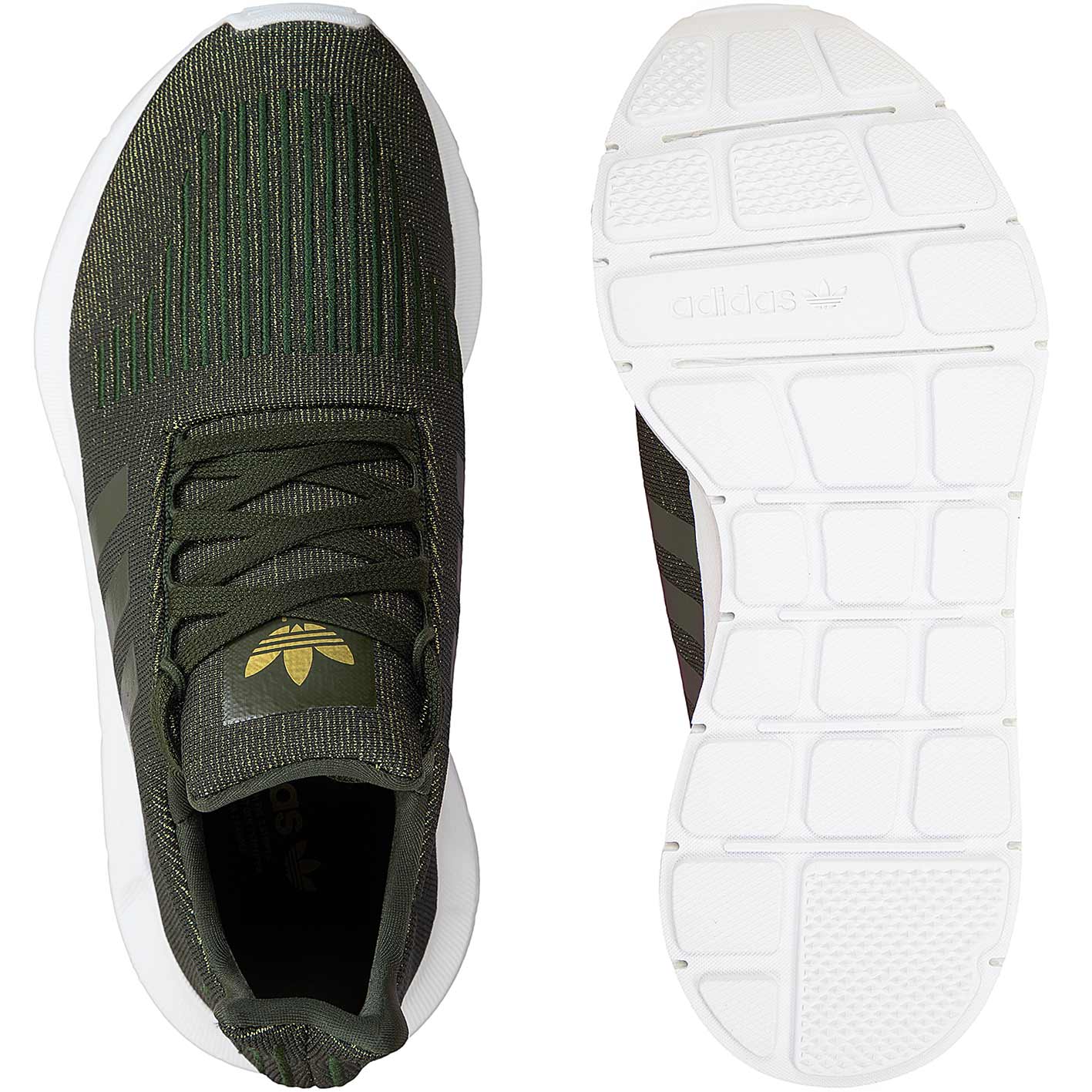 ☆ Adidas Originals Damen Sneaker Swift Run oliv/weiß - hier bestellen!