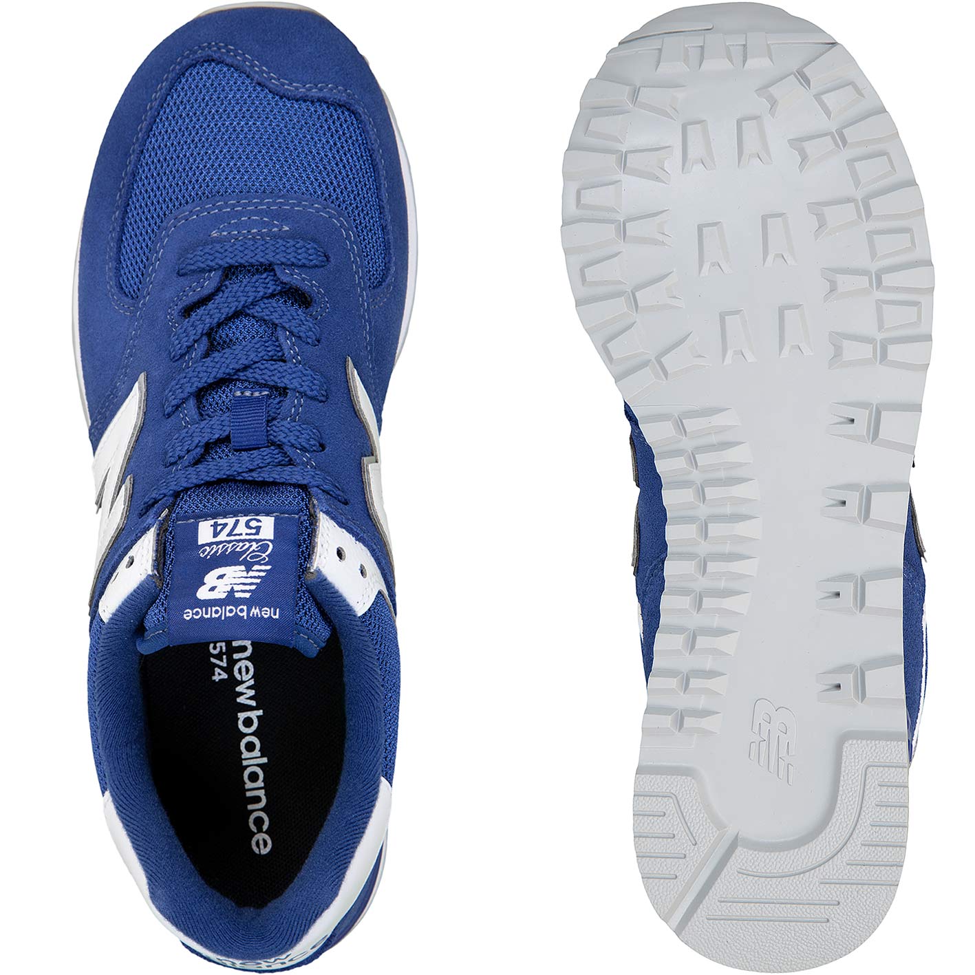 ☆ New Balance NB 574 Sneaker Schuhe blau - hier bestellen!