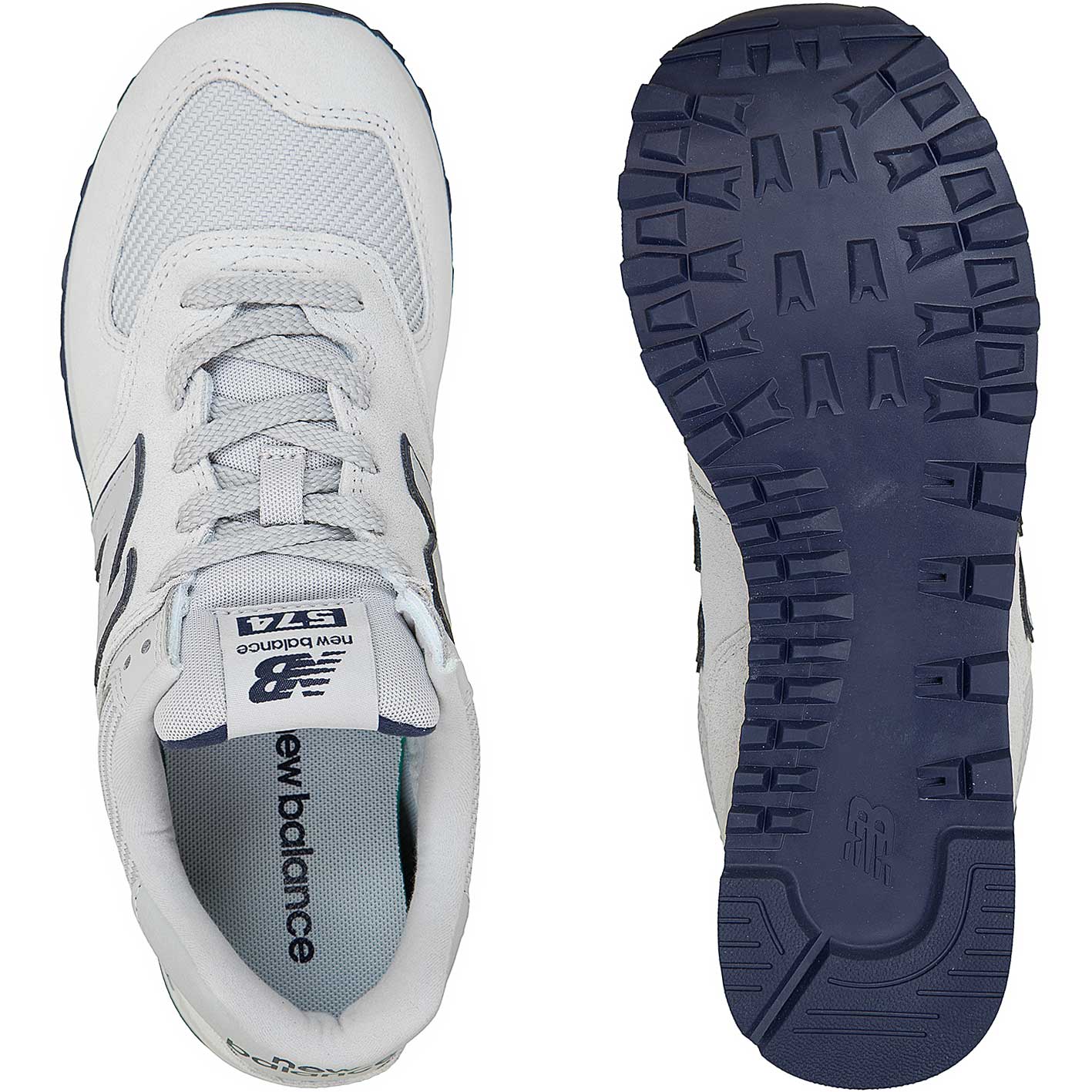 ☆ New Balance Sneaker 574 hellgrau - hier bestellen!