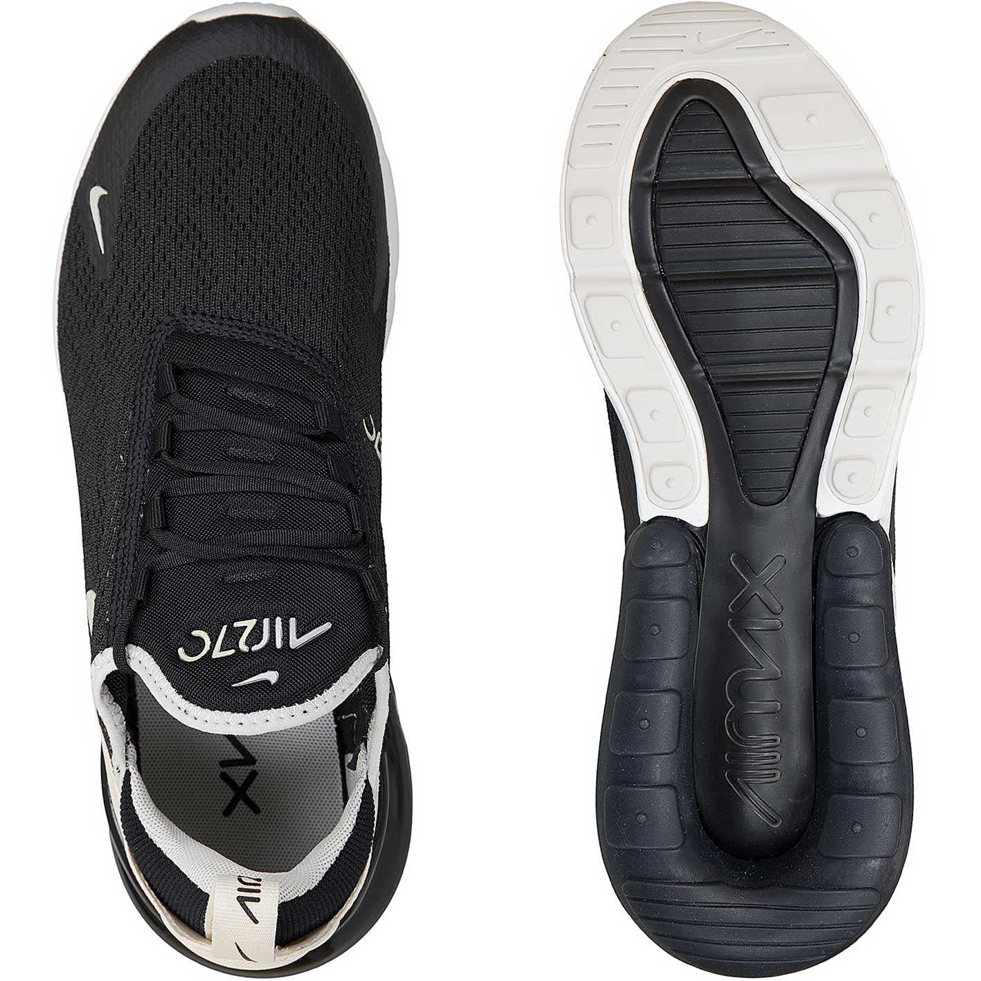 ☆ Nike Damen Sneaker Air Max 270 schwarz/beige/weiß - hier bestellen!
