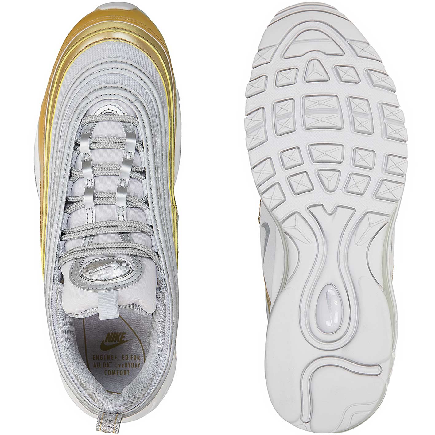 ☆ Nike Damen Sneaker Air Max 97 SE grau/silber - hier bestellen!