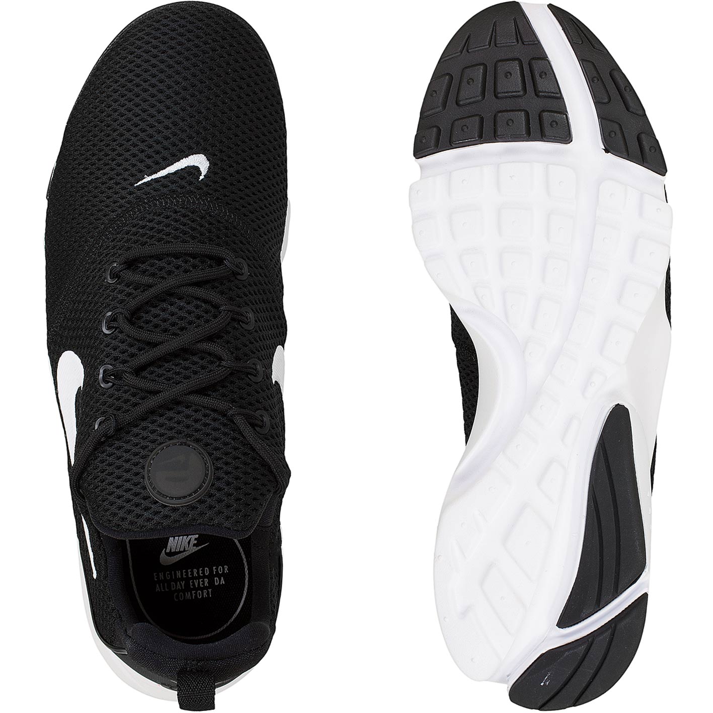 ☆ Nike Damen Sneaker Presto Fly schwarz/weiß - hier bestellen!
