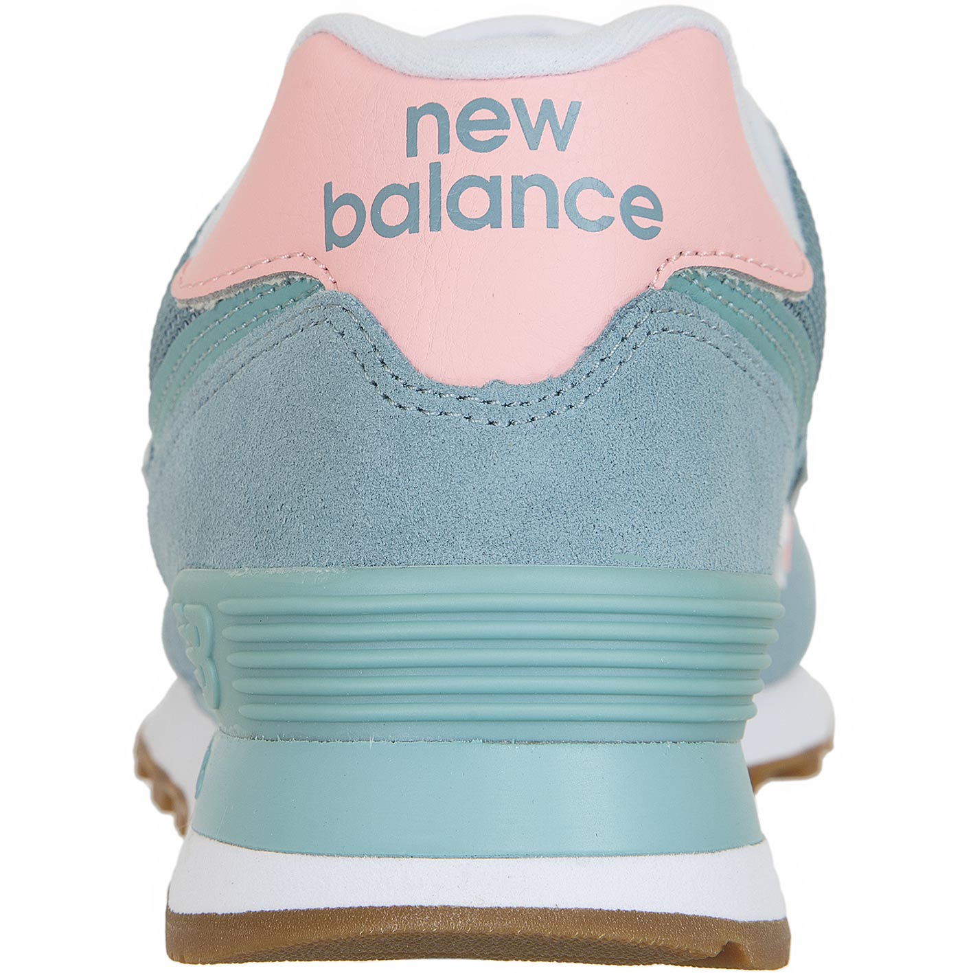 ☆ New Balance Damen Sneaker 574 Leder/Mesh/Synthetik türkis - hier  bestellen!