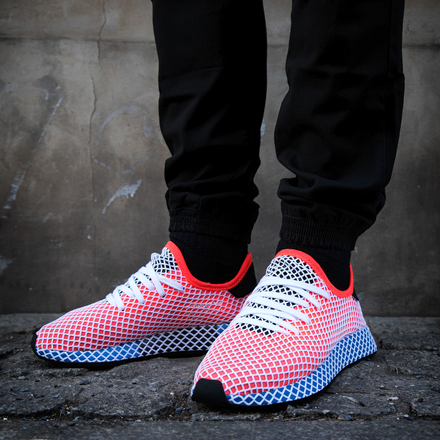 ☆ Adidas Originals Sneaker Deerupt Runner rot/blau - hier bestellen!