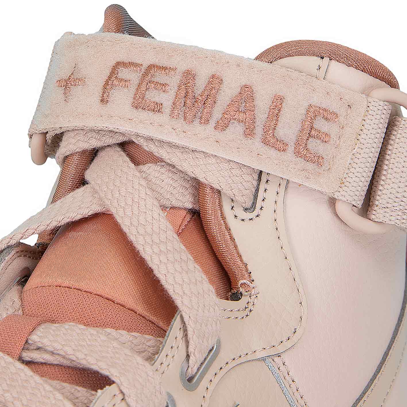 ☆ Nike Damen Sneaker Air Force 1 High Utility beige/rosa - hier bestellen!